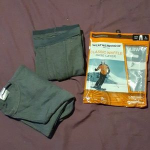 ** New Weatherproof shirt/pants thermal